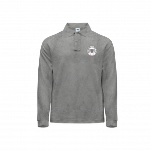 Polo gris - Manches longues