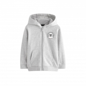 Veste à capuche gris