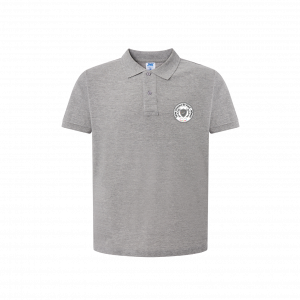 Polo gris – Manches courtes