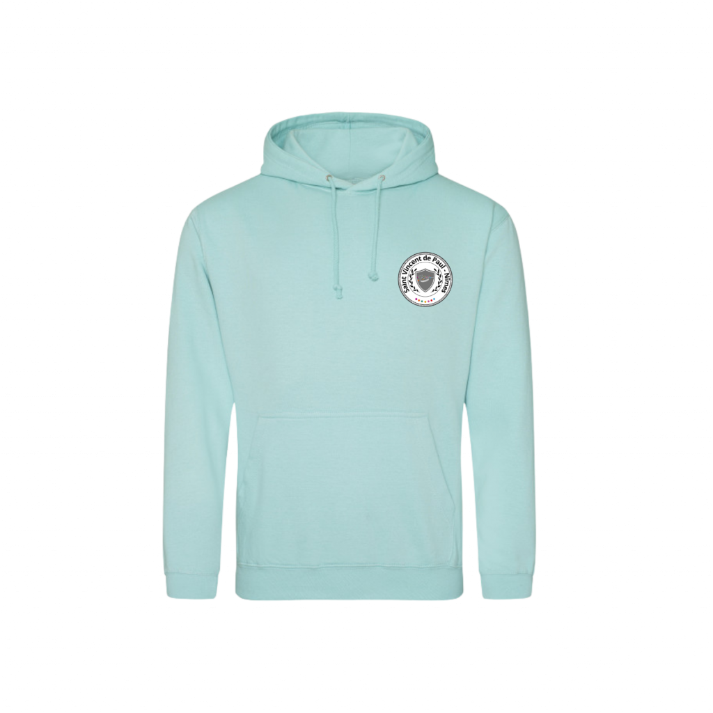 Sweat à capuche pepermint
